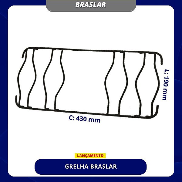 GRELHA BRASLAR