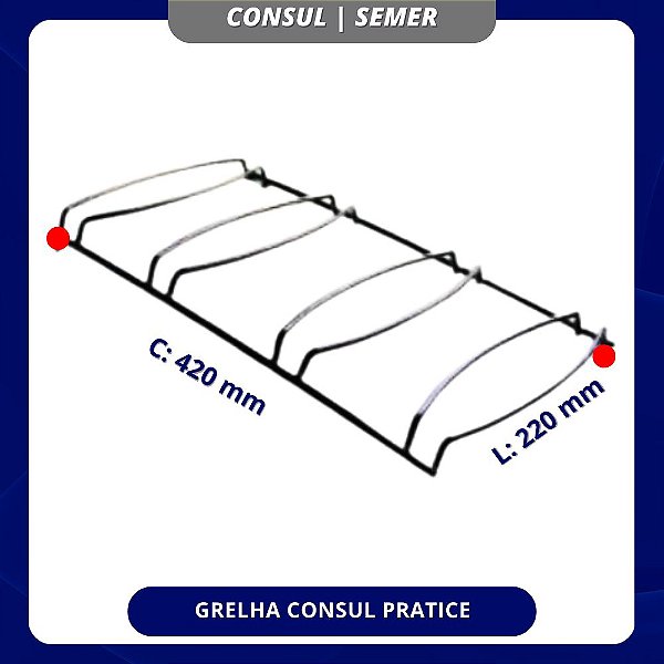 GRELHA CONSUL PRATICE
