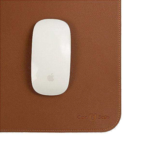 Mouse Pad ONESAFE (Deskpad) - 40cm x 30cm - Marrom