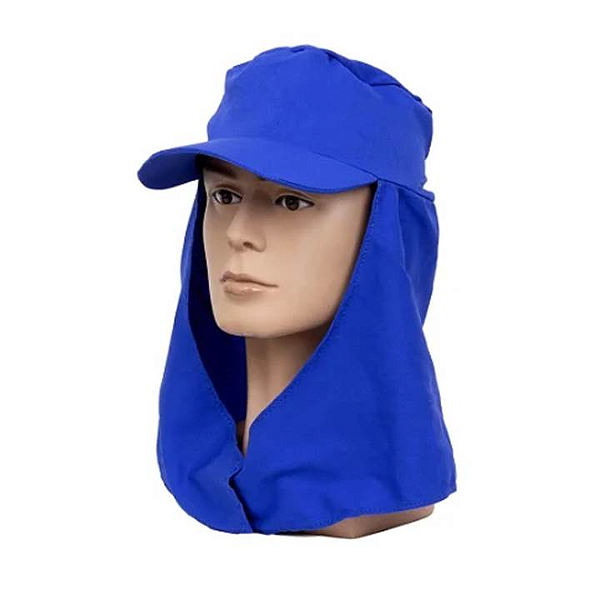 BONE HELANCA C/VELCRO AZUL ROYAL NINOS