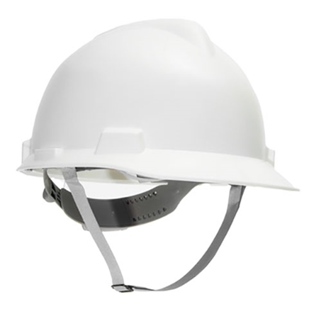 CAPACETE MSA BRANCO COMPLETO COM JUGULAR MSA
