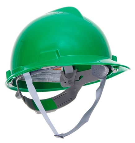 CAPACETE MSA VERDE COMPLETO COM JUGULAR MSA