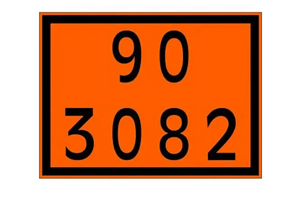 PLACA NUMEROLOGIA 90/3082