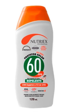 PROTETOR SOLAR 60FPS COM REPELENTE 120ML
