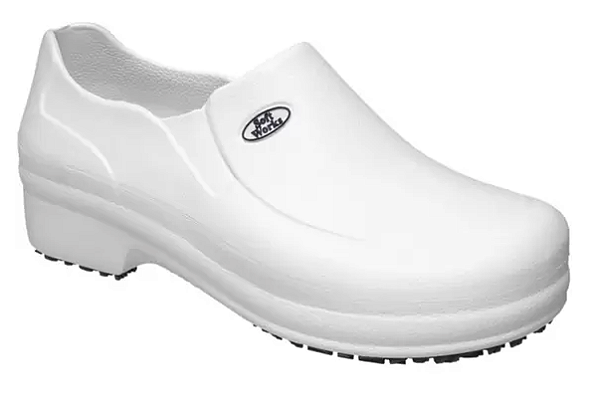 SAPATO UNISSEX PROFISSIONAL ANTIDERRAPANTE - BB65 BRANCO