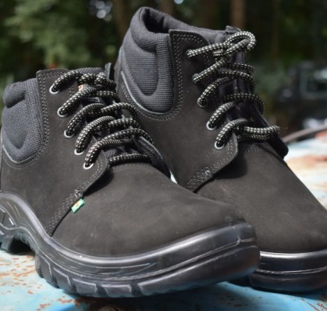 BOTINA NOBUCK PRETO ECOSAFETY -  NR35 AO NR45 CA40677