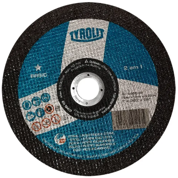 DISCO DE CORTE BASIC 7" - TYROLIT
