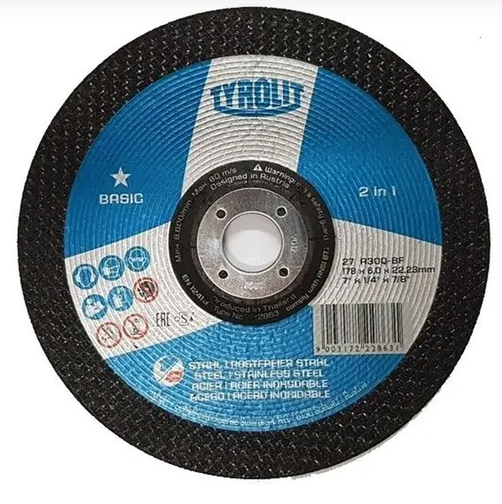 DISCO DESBASTE BASIC 7" - TYROLIT