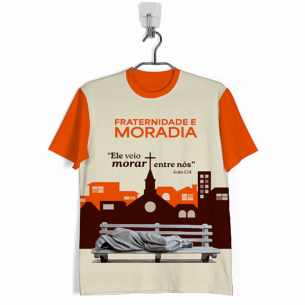 Camiseta Campanha da Fraternidade 2026 — “Fraternidade e Moradia”