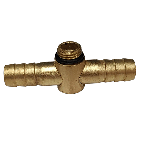 União em T 1/2" X 3/8" com Rosca para Mangueiras
