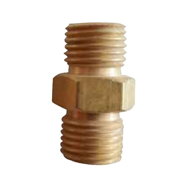 Niple Duplo de Latão 3/8"