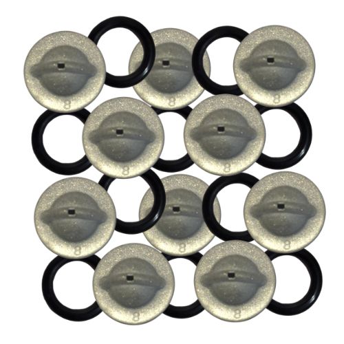 KIT - Disco Metálico para Bico de Pulverização 15mm - Y-8 - 1,50mm (10 unidades)