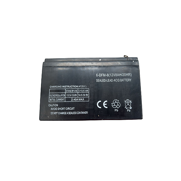 Bateria Pulverizador Costal elétrico  12V/8 AH