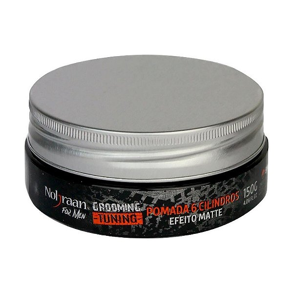 Pomada para cabelos 6 Cilindros Nohraan - Efeito Matte 150g