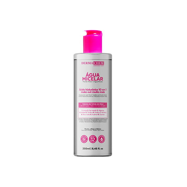 Água Micelar Ácido Hialurônico Make Out 250ml