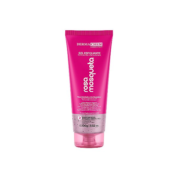 Gel Esfoliante Rosa Mosqueta 100g