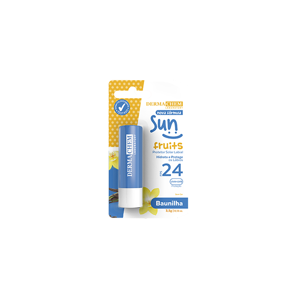 Protetor Solar Labial FPS 24 Baunilha 3,5g