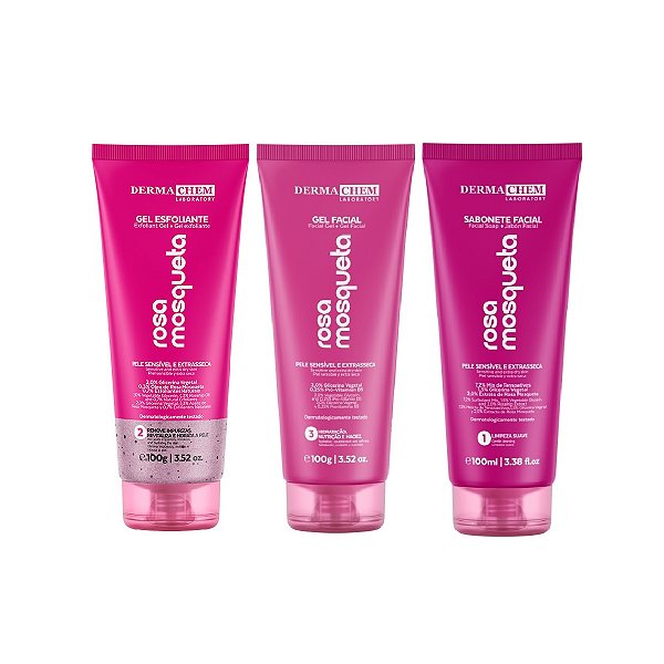 Trio Rosa Mosqueta Hidratante