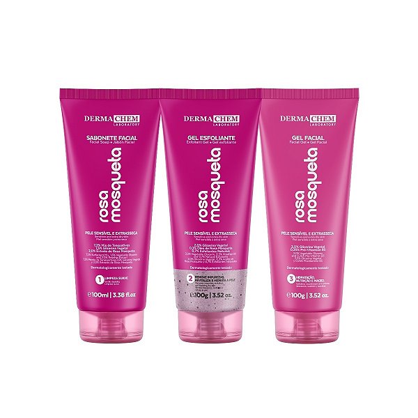 Trio Rosa Mosqueta Hidratante