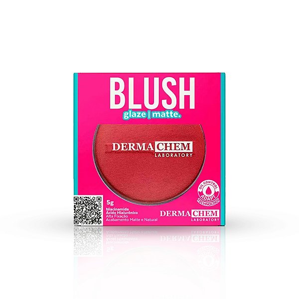 Blush Glaze Matte Cor Pinch Me Red