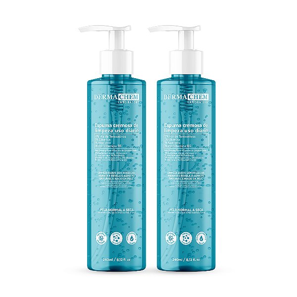 Kit Duas Espumas Faciais de Limpeza