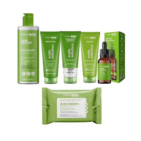 Kit Solução Total Anti Oleosidade Cuidado Facial Completo