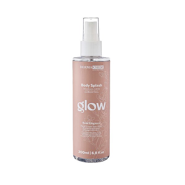 Body Splash Glow 200ml Rosé Elegance