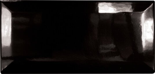 Pastilhas Cerâmicas Black 10X20 cm - Caixa C/ 1,38m²