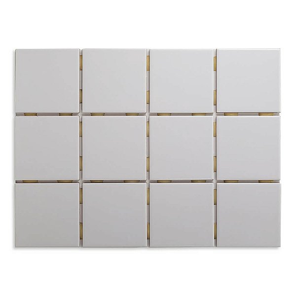 Pastilhas Cerâmicas Ceniza 10X10 cm - Caixa C/ 1,95m²