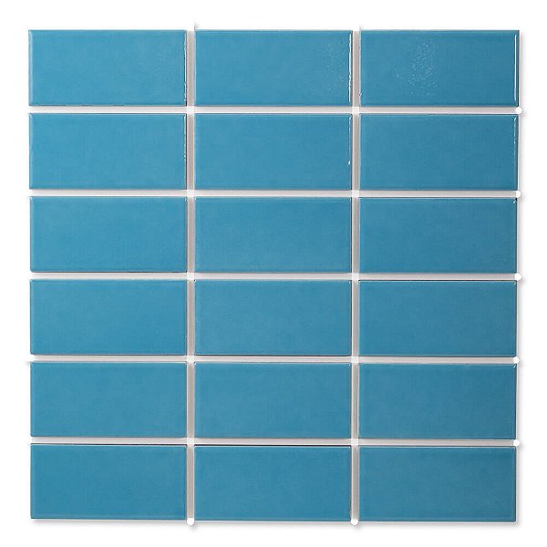 Pastilhas Cerâmicas Jade 05X10 cm - Caixa C/ 1,5m²