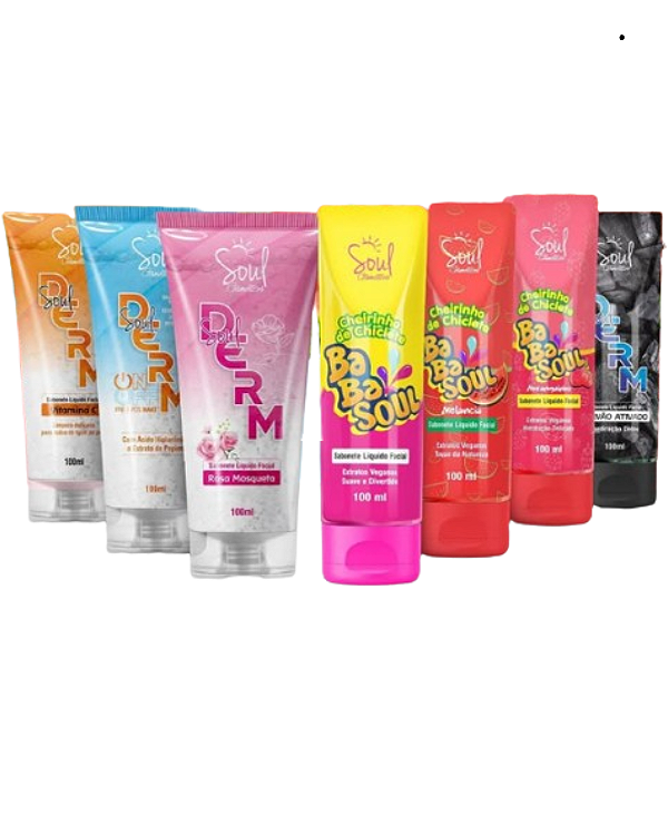Sabonete Líquido Facial - Soul Cosméticos