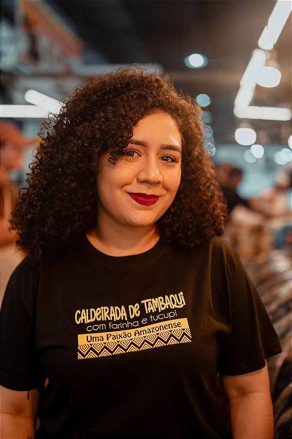CAMISETA UNISSEX CALDEIRADA DE TAMBAQUI