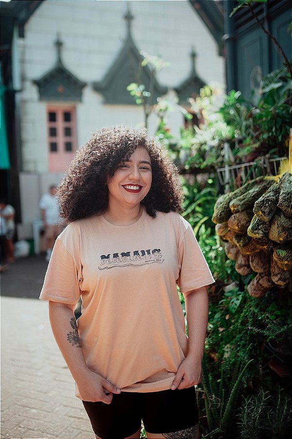 CAMISETA UNISSEX MANAUS RIO SOLIMÕES
