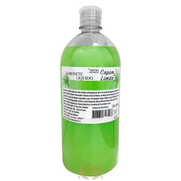 SABONETE LIQUIDO YA CAPIM LIMÃO 1LT
