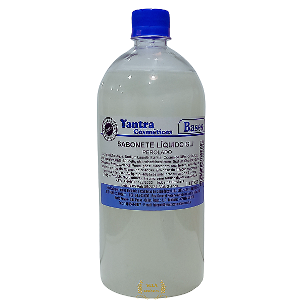 BASE SABONETE LIQUIDO NEUTRO PEROLADO 1LT