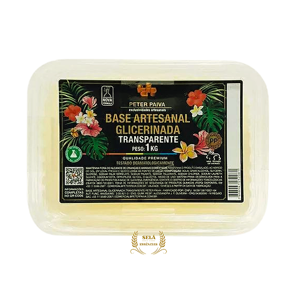 BASE GLICERINADA TRANSPARENTE PP 1KG