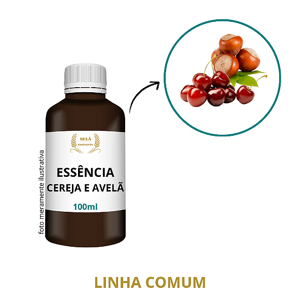 ESSÊNCIA CEREJA E AVELÃ SUPER 100ML