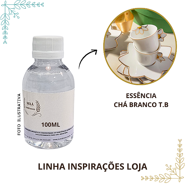 ESSÊNCIA CHÁ BRANCO T.B 100ML