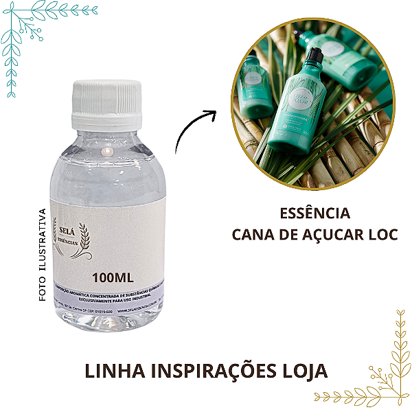 ESSÊNCIA CANA DE AÇUCAR 100ML