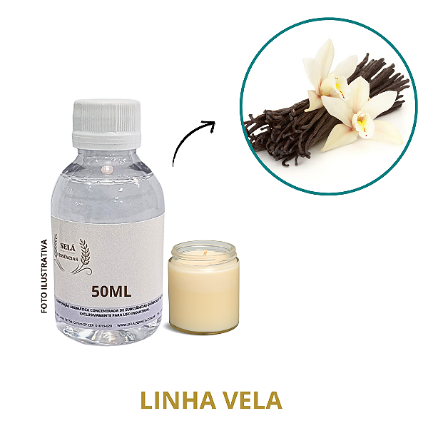 ESSÊNCIA VELA VANILLA 50ML