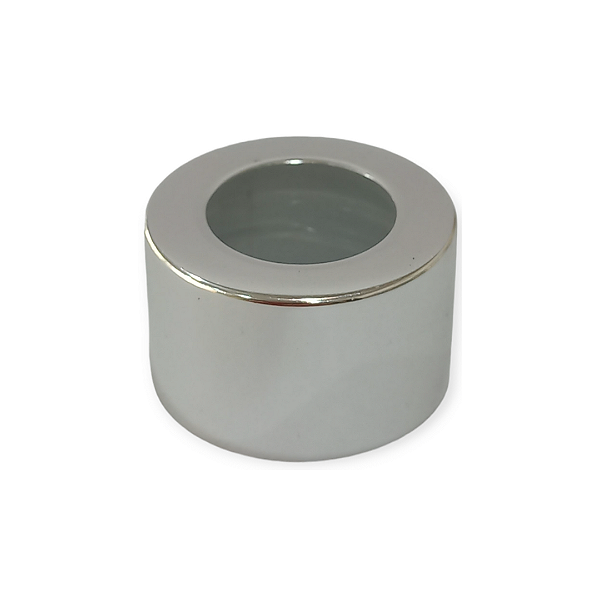 TAMPA LUXO PRATA R.28/410