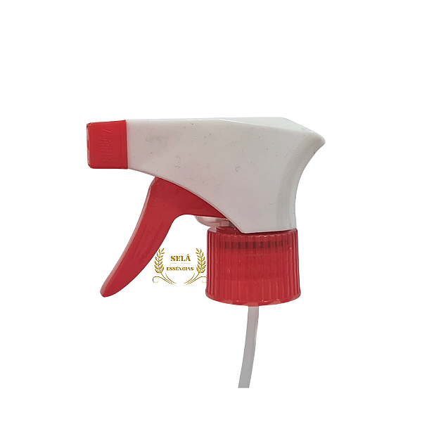 VÁLVULA GATILHO BRANCO COM VERMELHO R.28/410