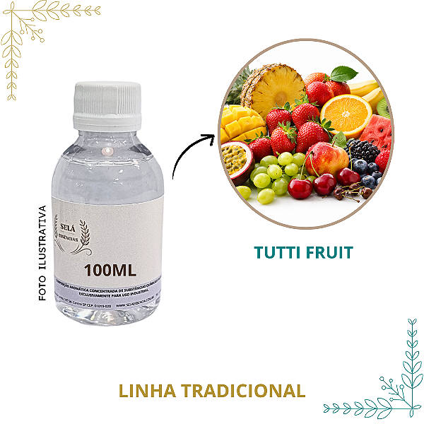 ESSÊNCIA TUTTI FRUTI 100ML