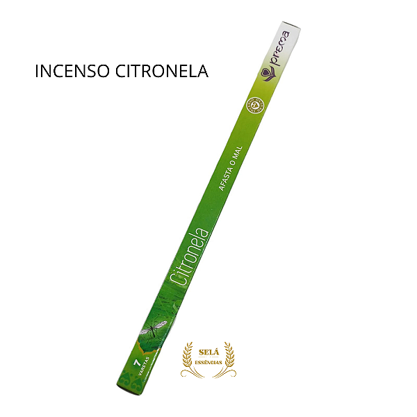INCENSO PREMA CITRONELA CX C/ 7 VARETAS