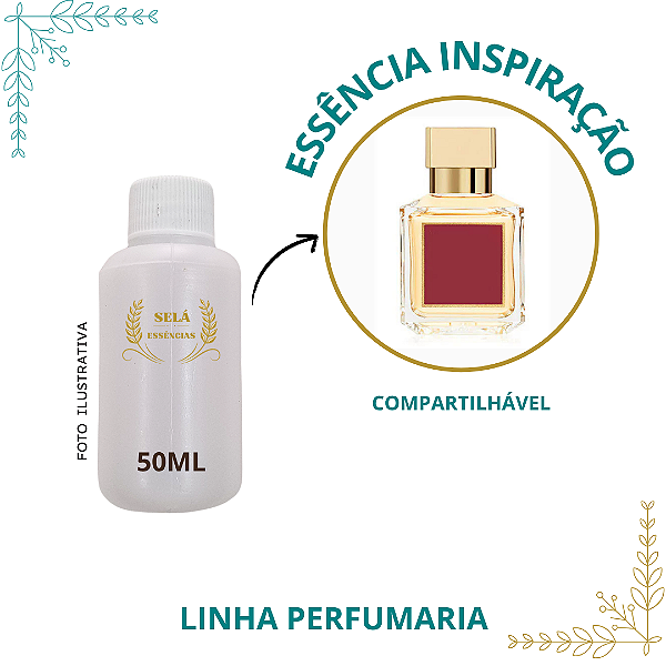 ESSÊNCIA PREMIUM BACCAR ROUGE UNISSEX 50ML