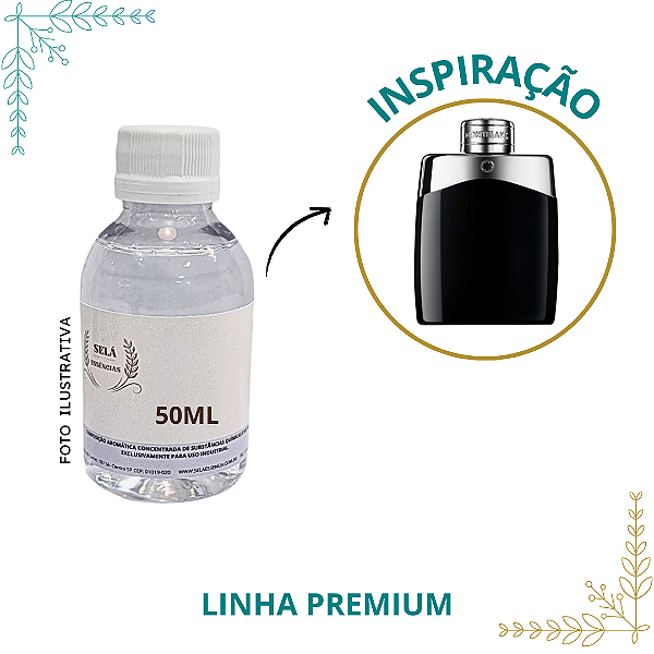 ESSÊNCIA PREMIUM LEGENDARIO (M.B) M. 50ML