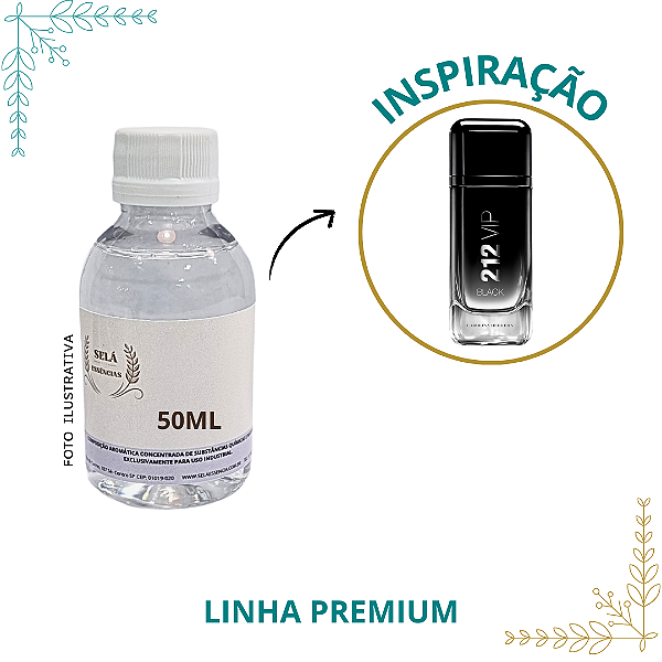 ESSÊNCIA PREMIUM 222 VIP BLACK M. 50ML