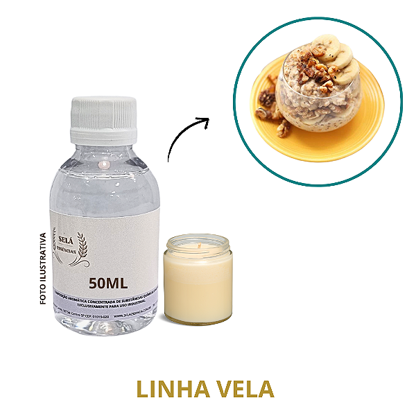 ESSENCIA VELA BANANA NUT 50ML