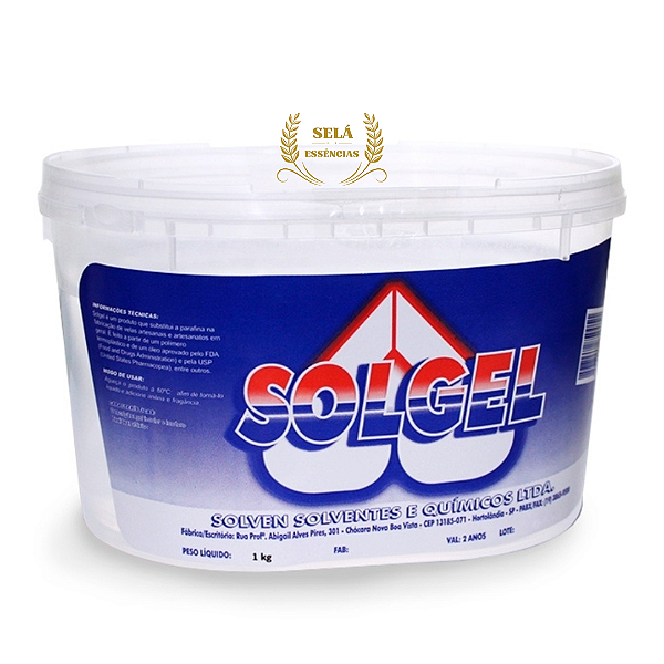 BASE PARA PARAFINA EM GEL POTE 1KG (VELAS)