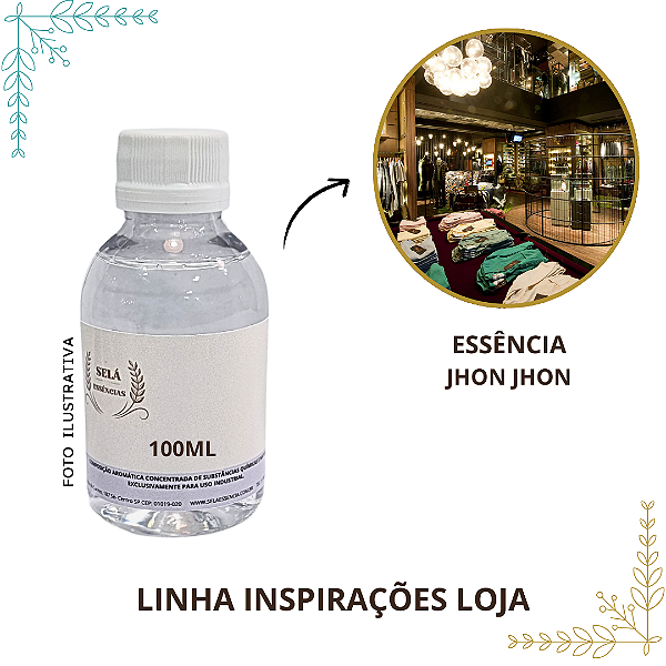 ESSÊNCIA JHON JHON 100ML